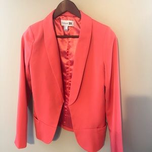 Coral/Pink Blazer